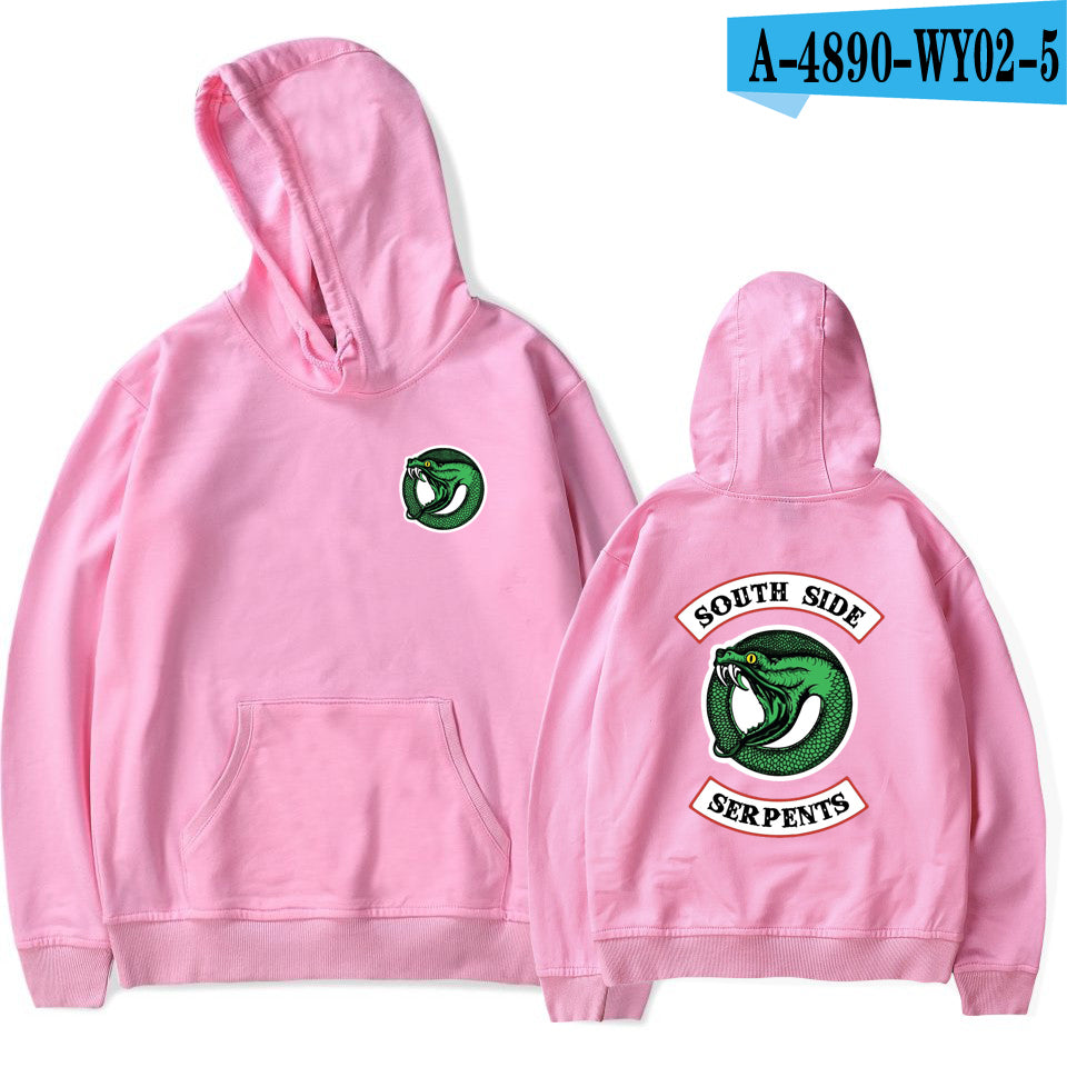 Katoen Oversized Hoodie Sweatshirt Zuid