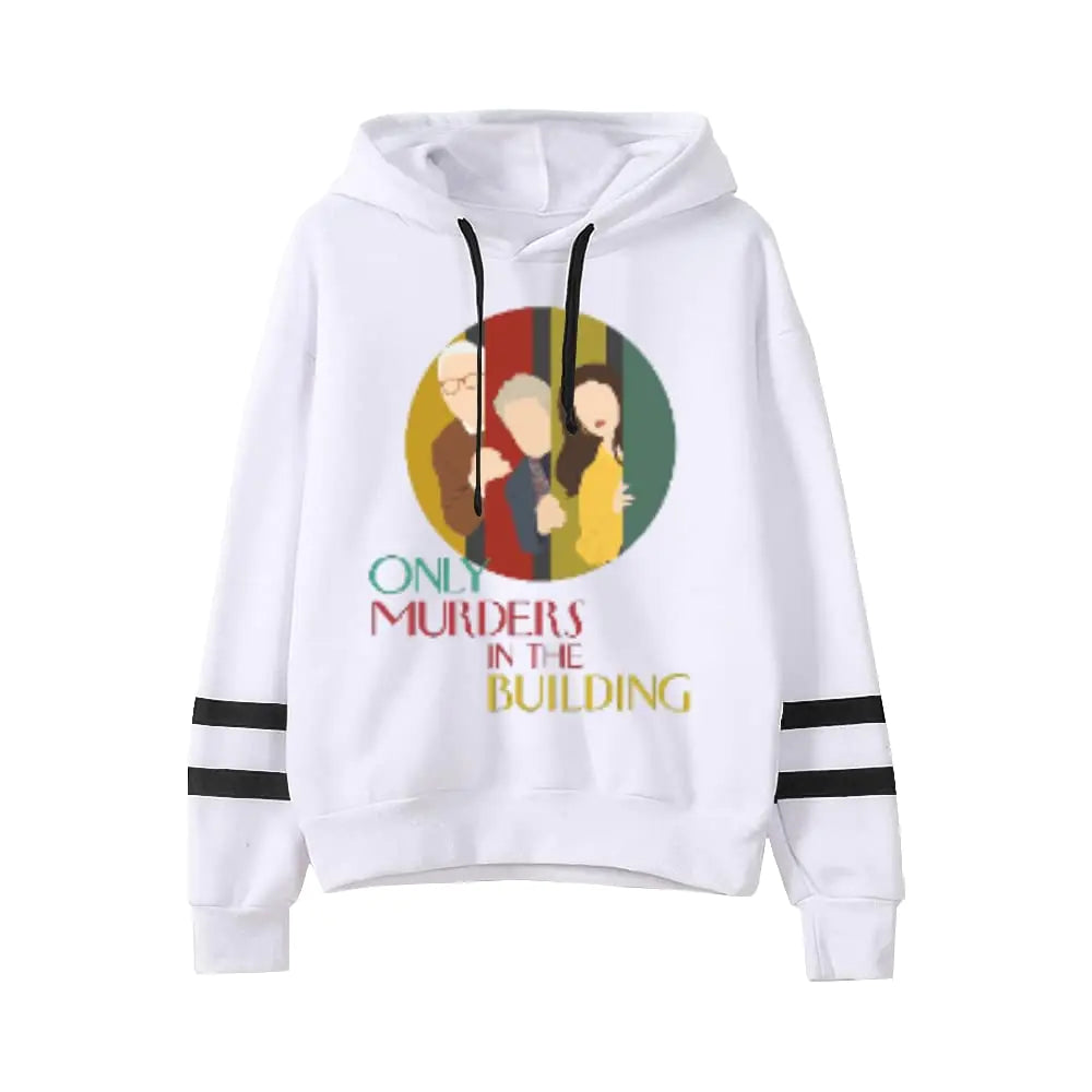 Only Murders Urban Style Hoodie White XXXL