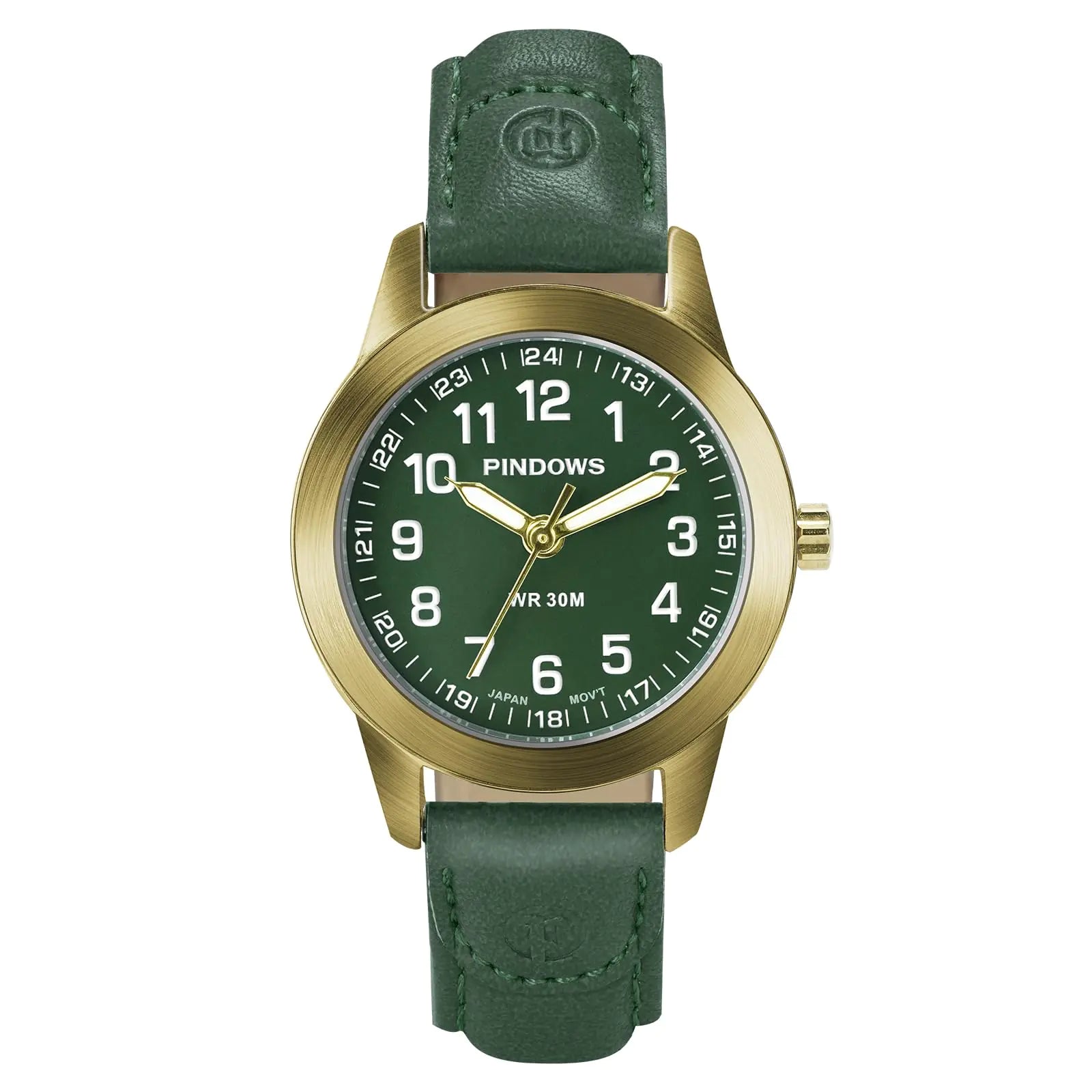 PINDOWS Women’s Quartz Watch – Classic Analog, 3ATM Waterproof