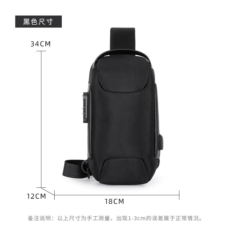CLUCI Waterproof Nylon Crossbody Sling Bag